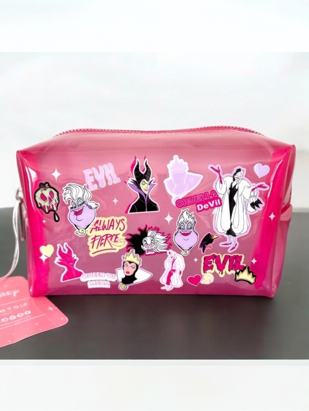 NWT Skinnydip London Disney Villains Makeup Bag